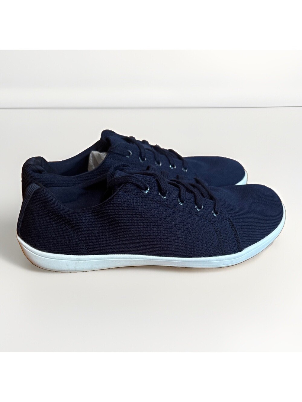 NEW Navy Blue Whitin Barefoot Minimalist Sneakers Casual Shoes Mens 9